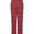Pyjamasbyxori flanell, Röd