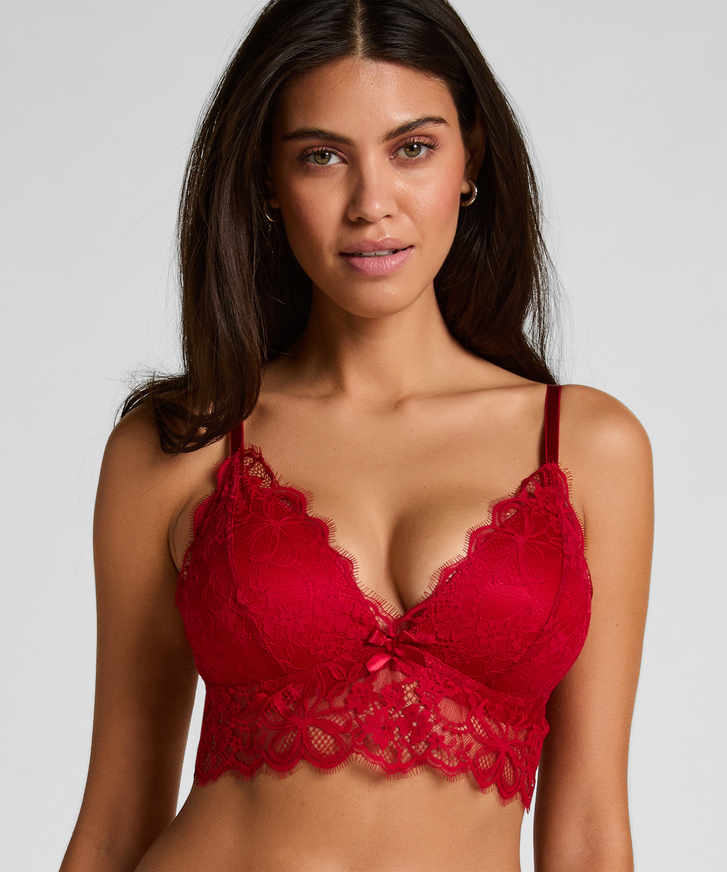 Marianna triangel-bralette, R&ouml;d, main