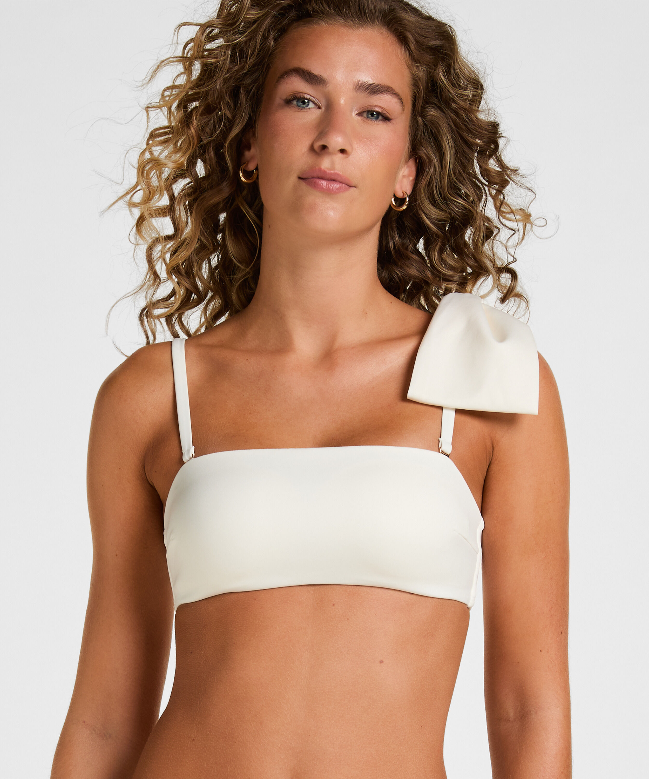 Bandeau Bikini Top Como, Vit