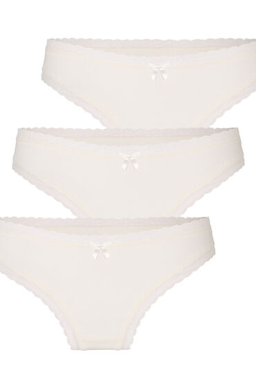 Hunkemöller Multipack Bomullsstrings trosor dam – bild 3