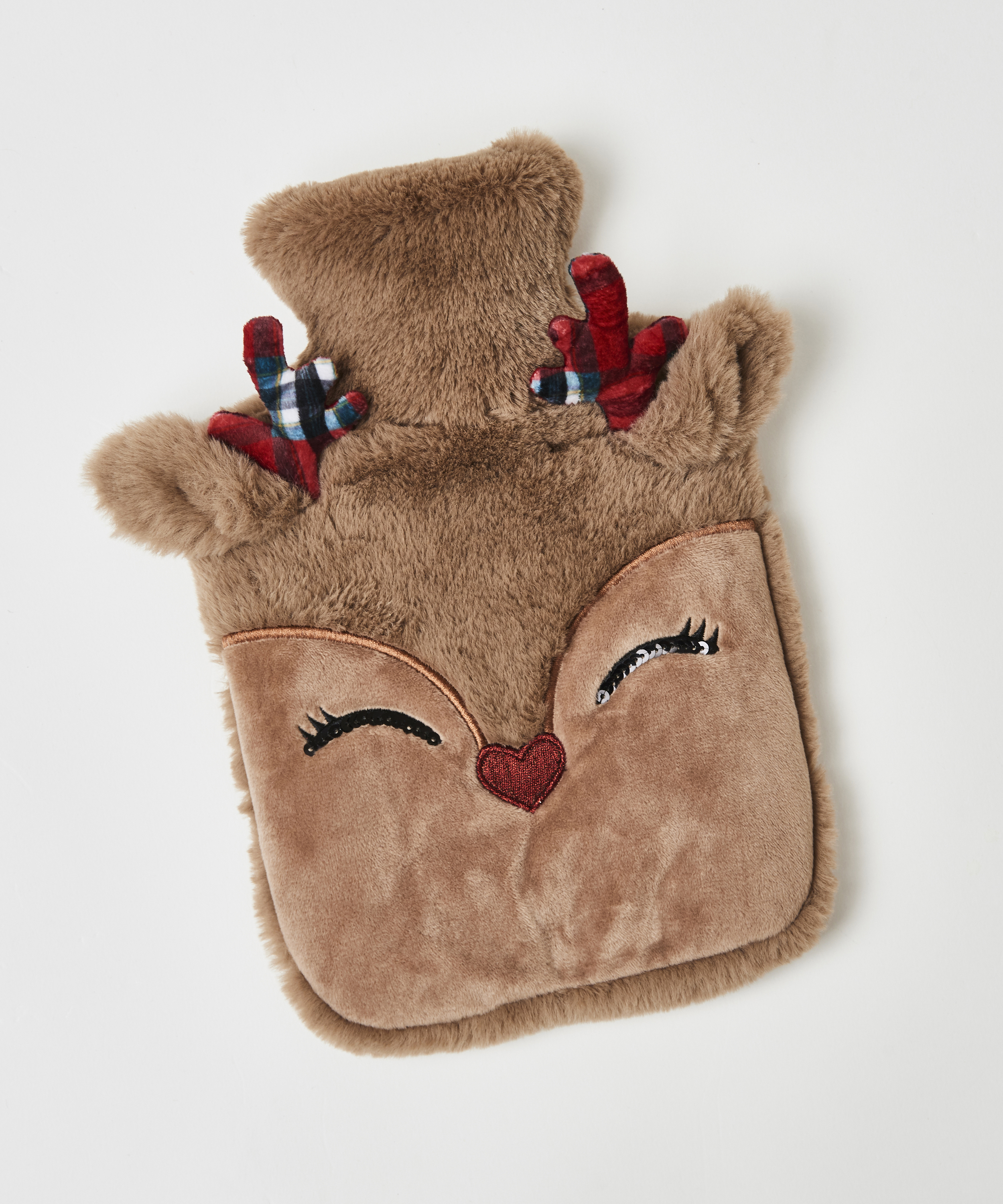 Varmvattenflaska, Grå, main