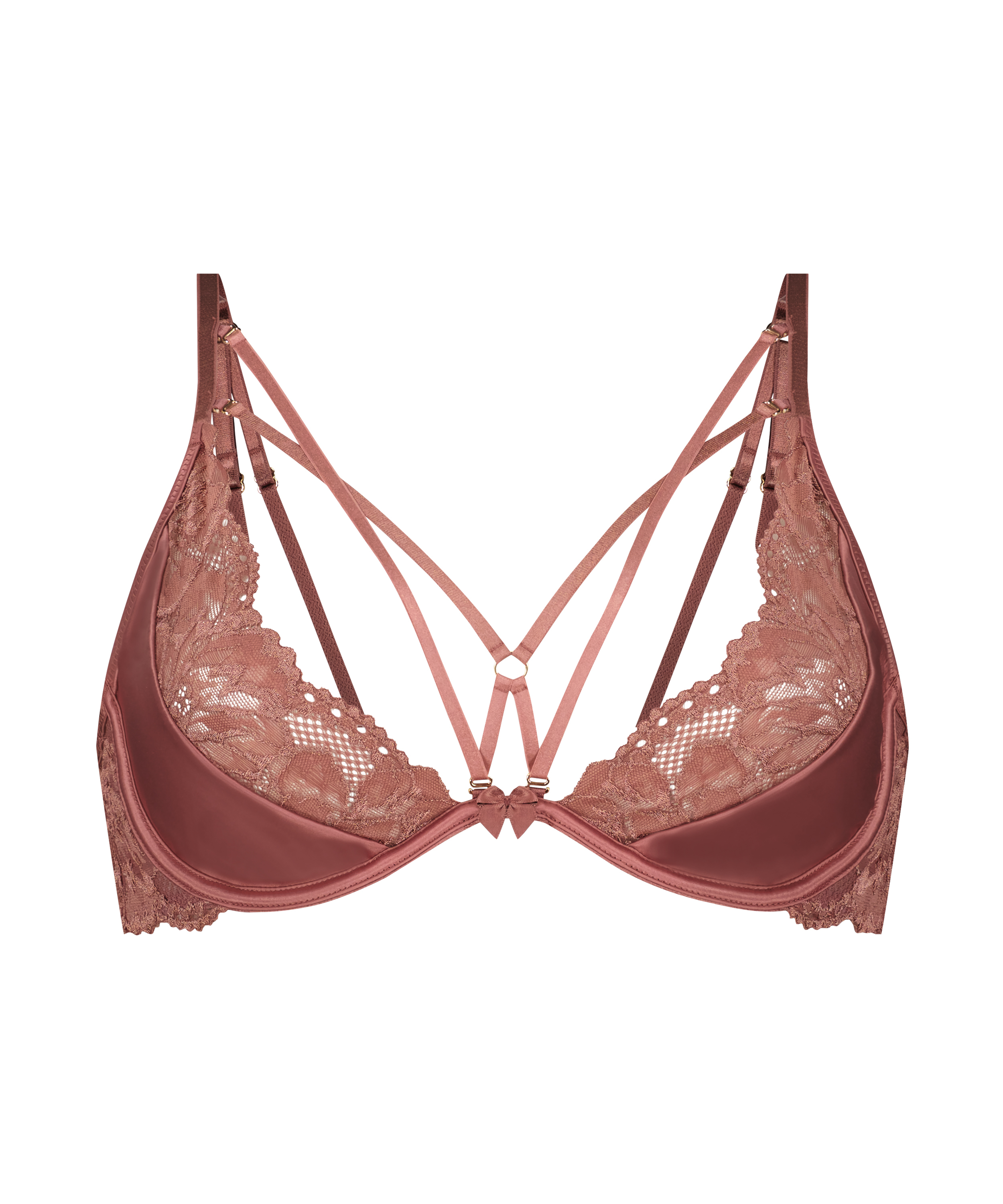 Icke formpressad bygel-bh Extrovert, Lila, main