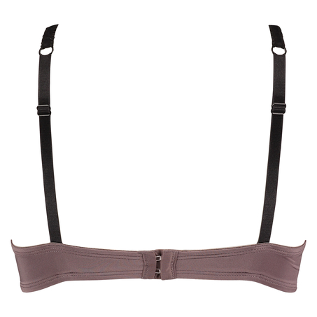 Formpressad bygel-bh Loulou, Brun