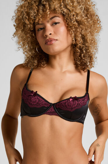 Hunkemöller Ambra formpressad bygel-bh Svart