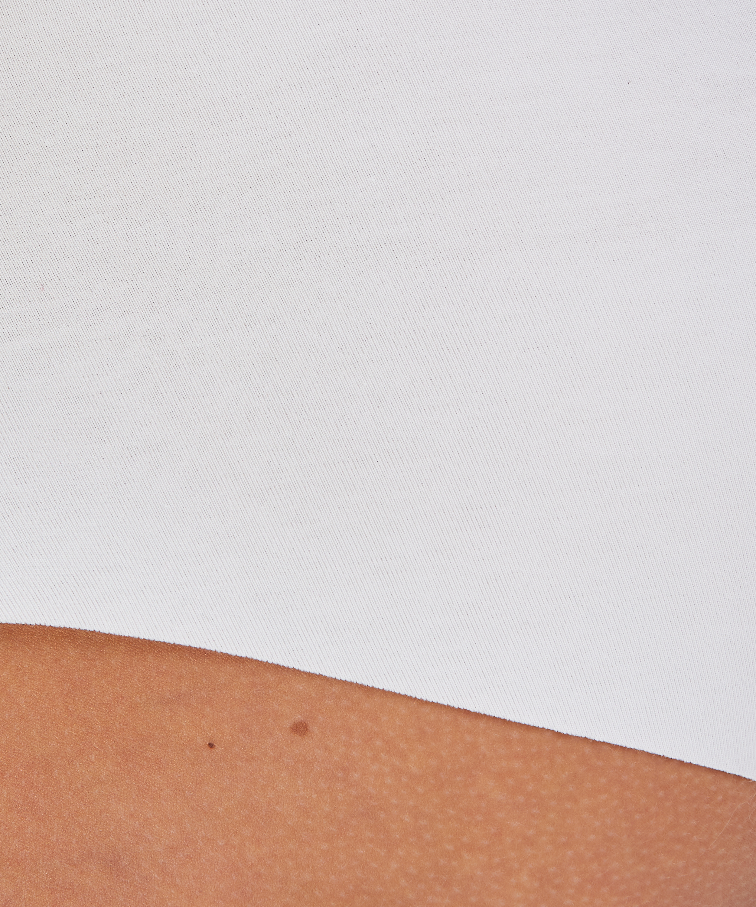 Osynlig boxertrosa i bomull, Vit, main