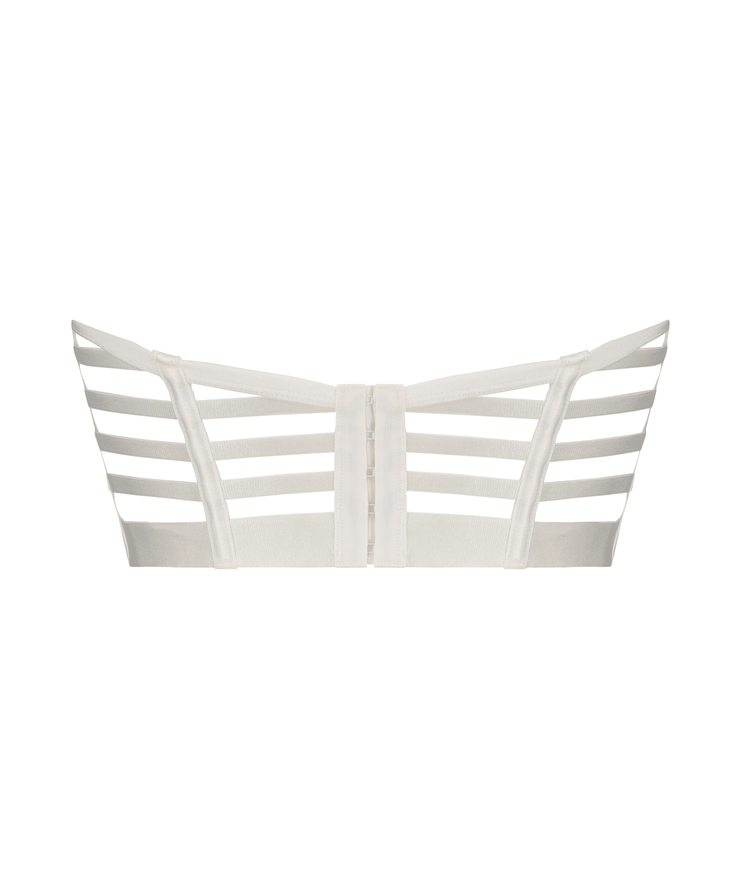 Seraphina icke-formpressad longline-bh med bygel, Vit, main