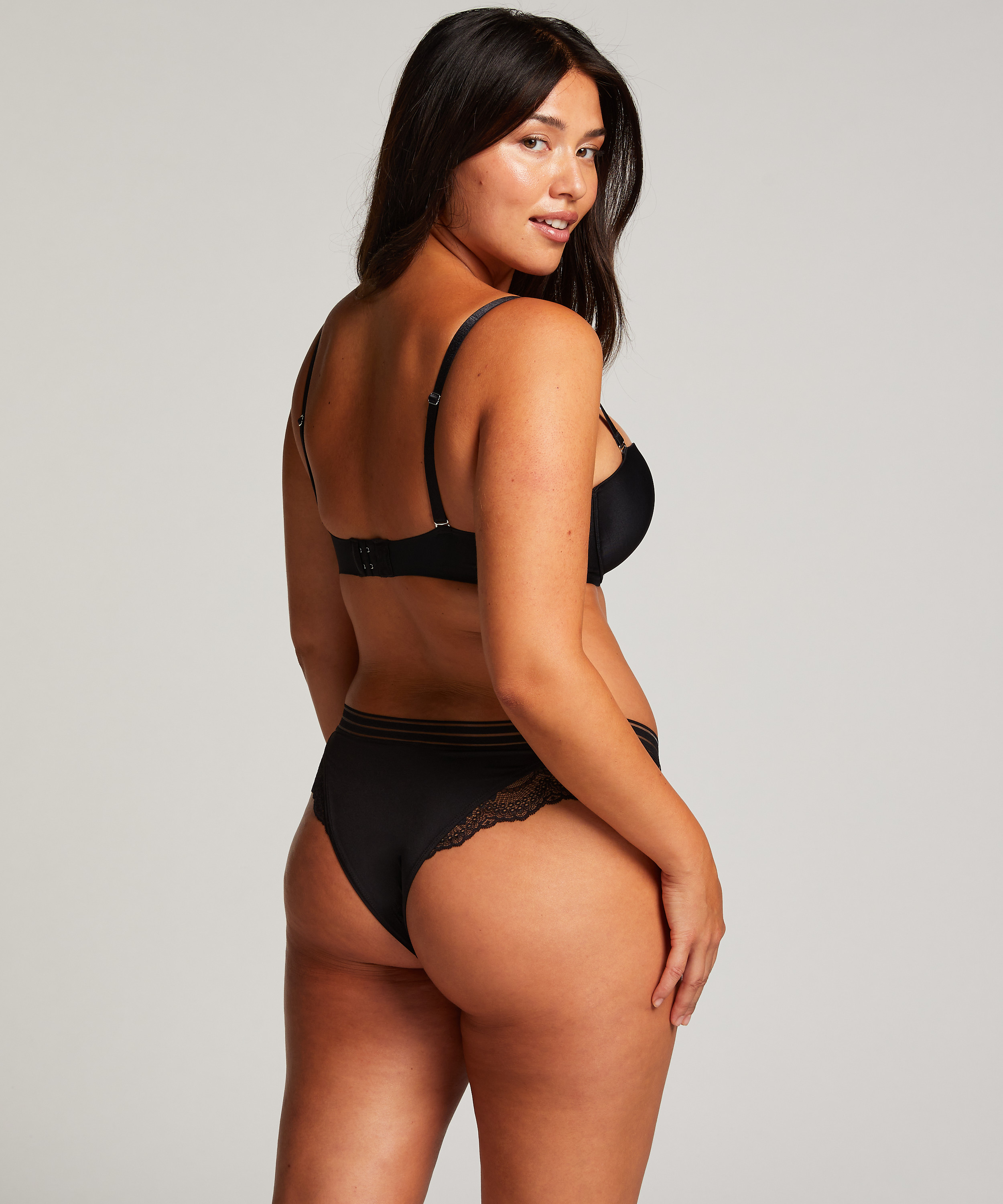 Sully h&ouml;gt skuren braziliantrosa, Svart, main