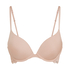 Formpressad push-up-bh med bygel Angie, Beige