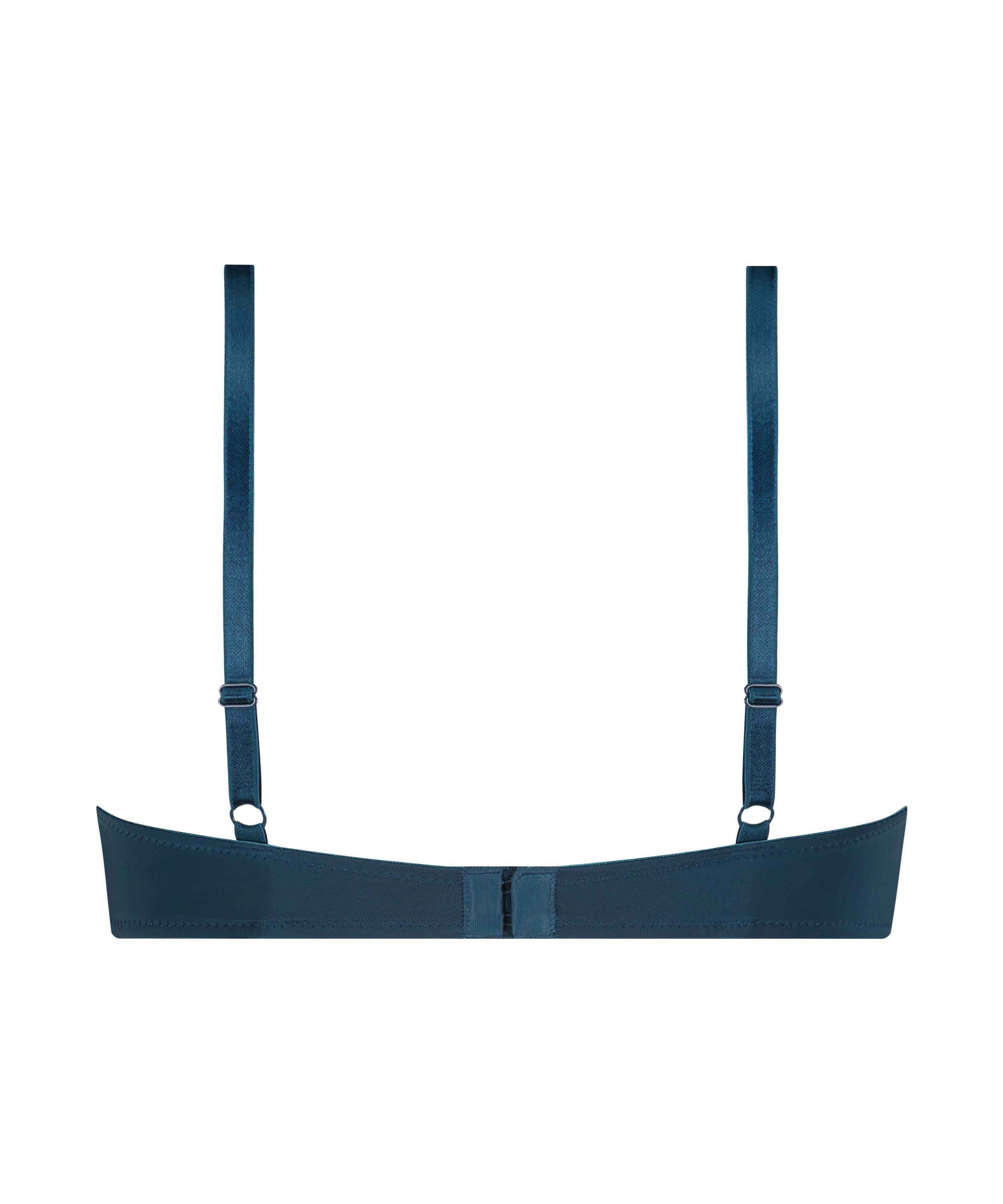 Formpressad bygel-bh Plunge, Bl&aring;, main