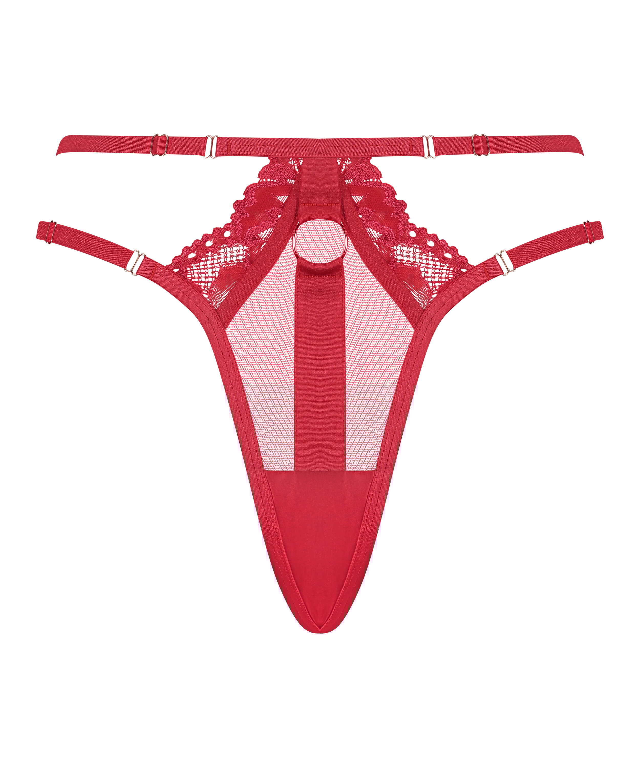 Stringtrosa Hedonist, röd, main