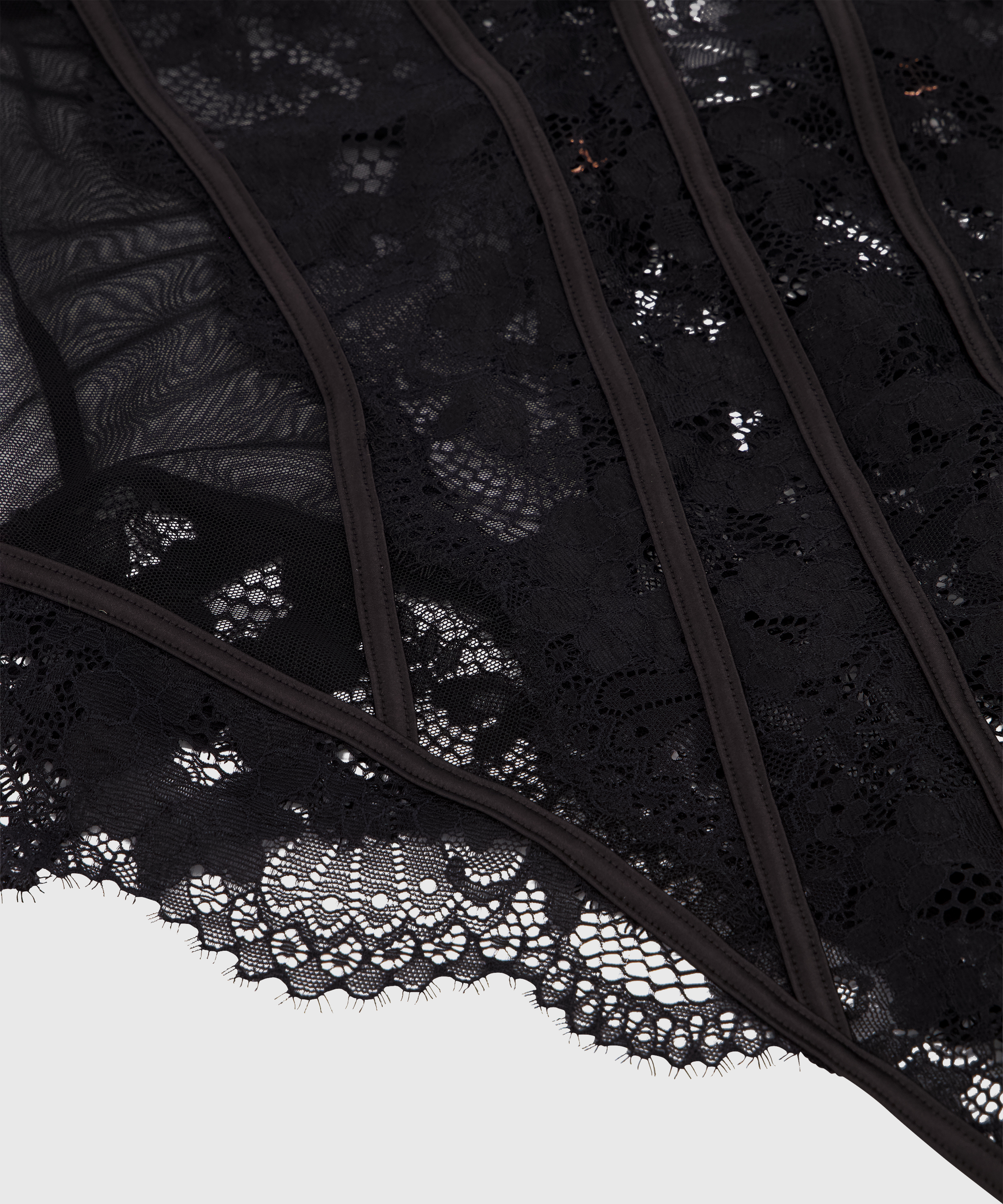 Gabrielle-body med bygel, Svart, main