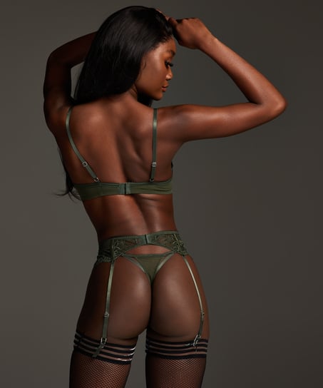 Anna strumpebandshållare, Grön