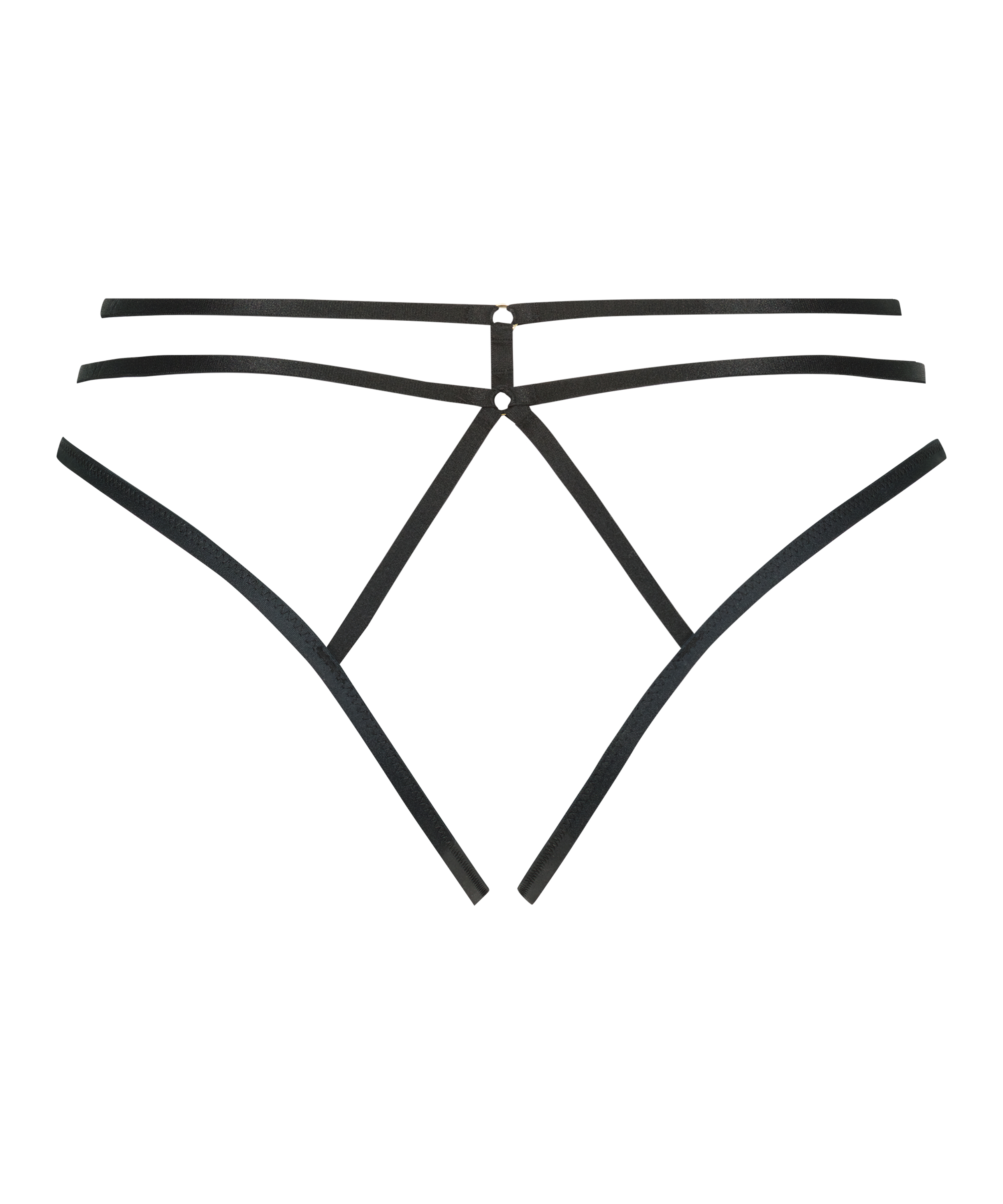 Effie trosor med öppet skrev, Svart, main