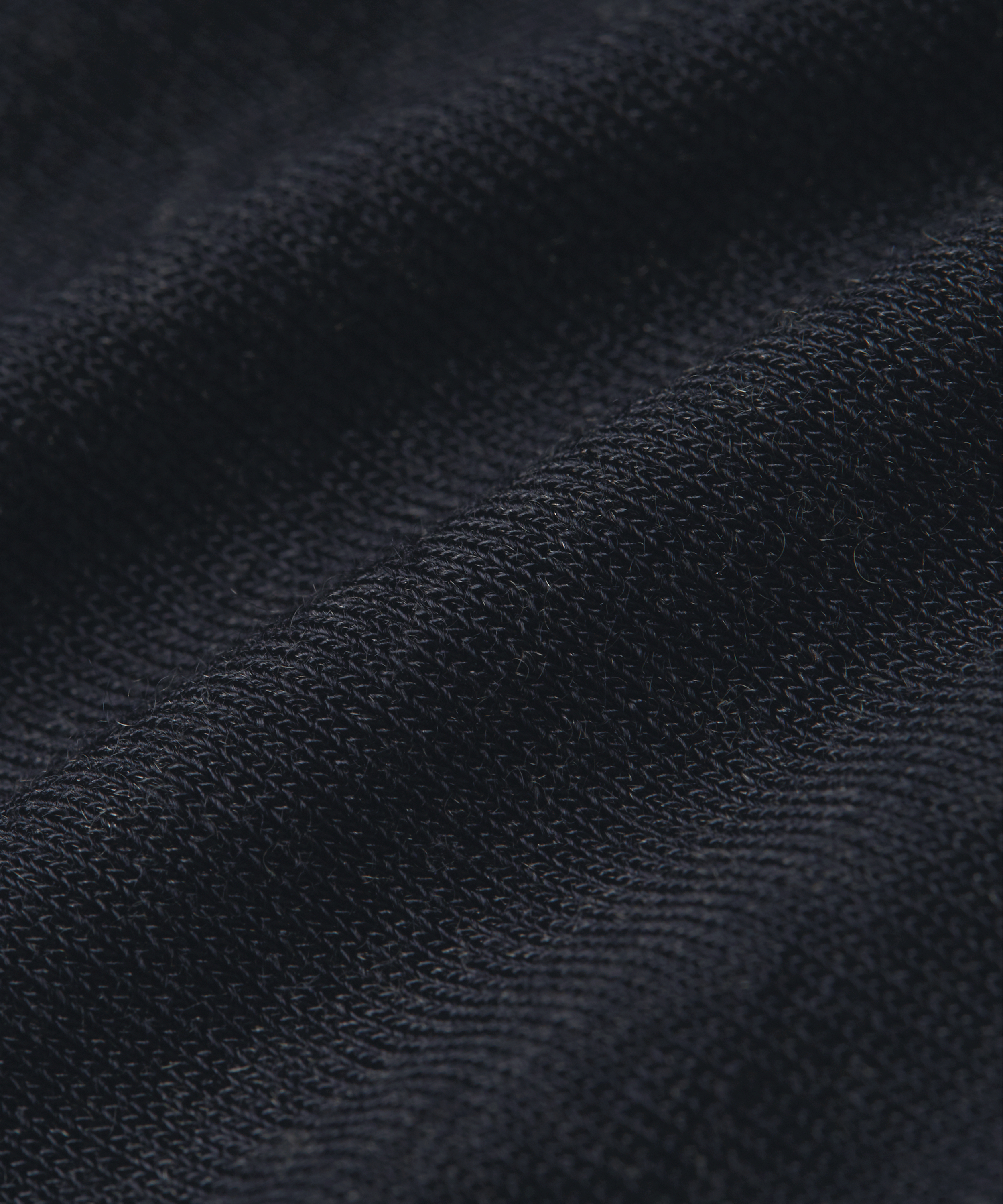 super soft cashmereblandad-topp med polokrage, Svart, main