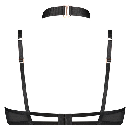 Icke-formpressad bygel-bh Lilith, Svart