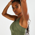 HKMX Sport slim fit tank top, Grön
