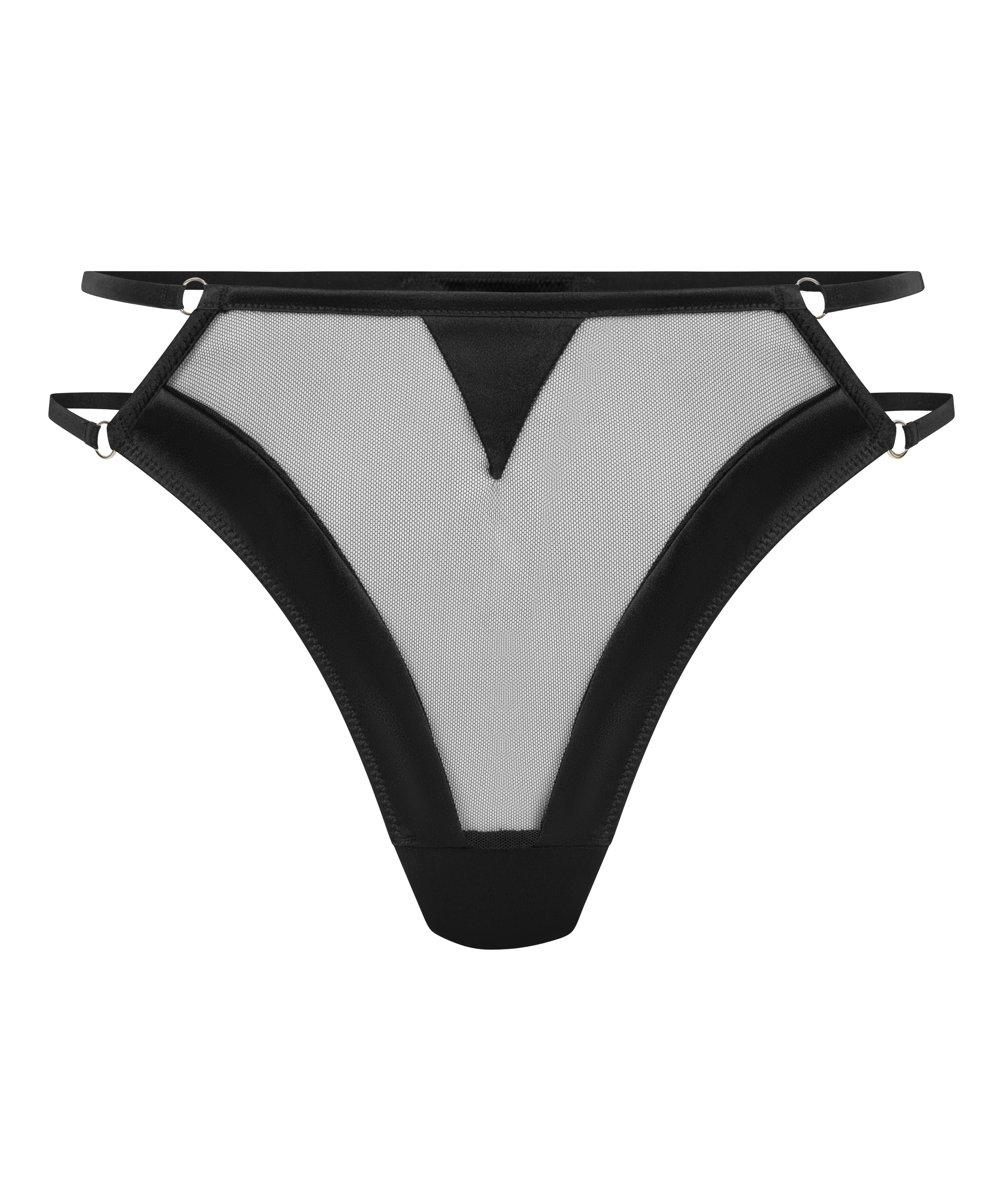 Vienna stringtrosa, Svart, main