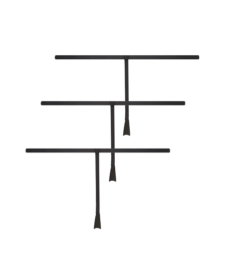 3-pack osynlig stringtrosa, Svart