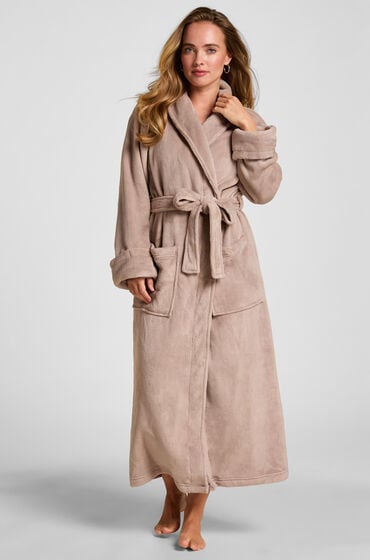 Mjuk badrock i fleece
