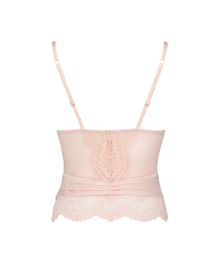 Amelia vadderad underwired bustier, Rosa
