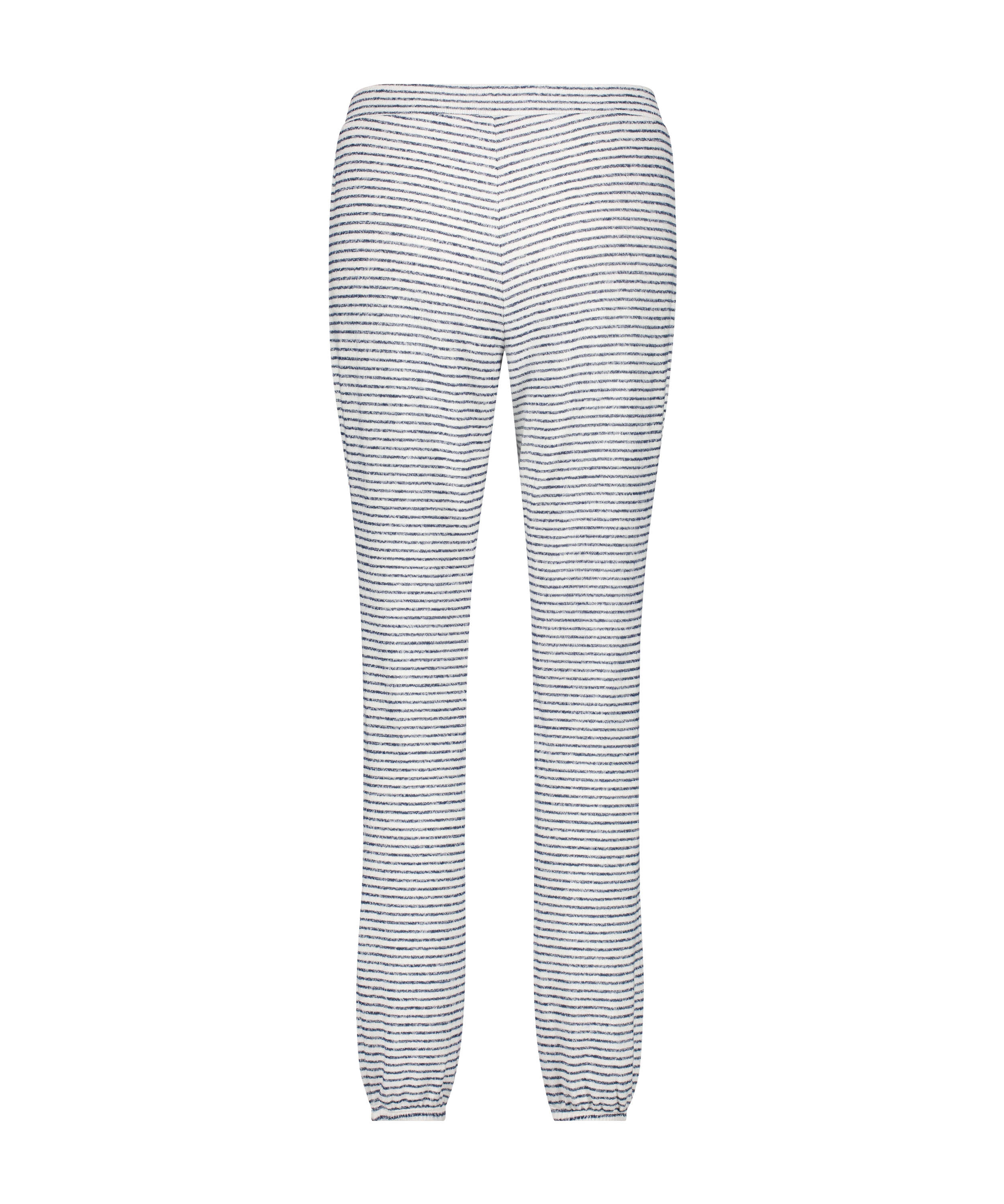 Brushed Stripe pyjamasbyxor, bl&aring;, main