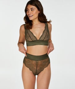 H&ouml;g brazilian-trosa Iyana, gr&ouml;n