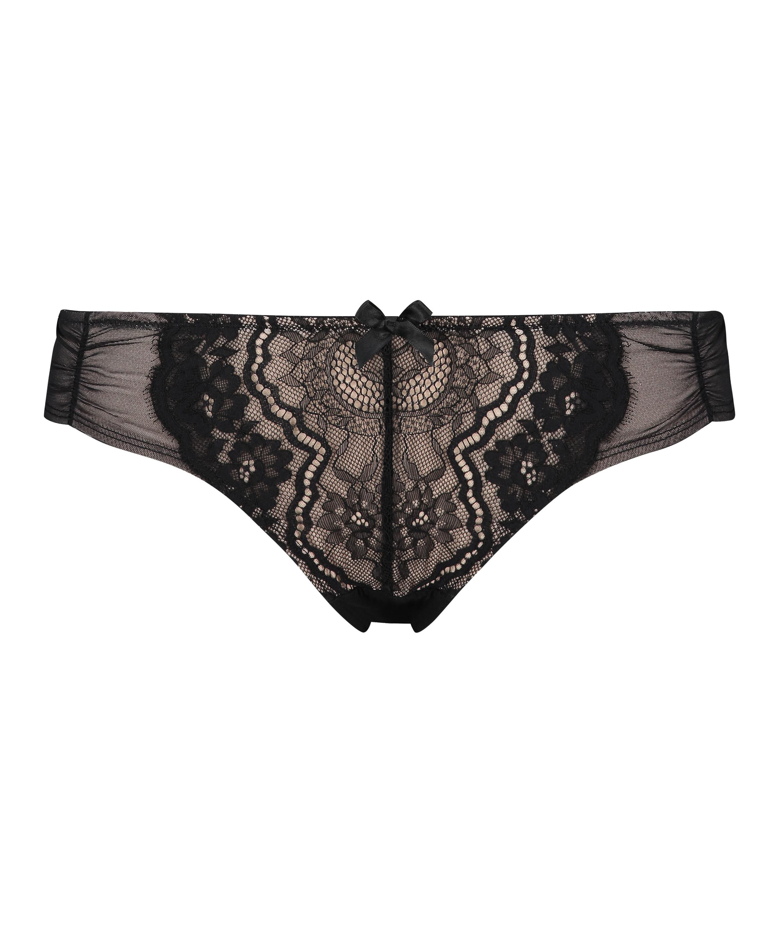 Allison brasilianska trosor Rebecca Mir, Svart