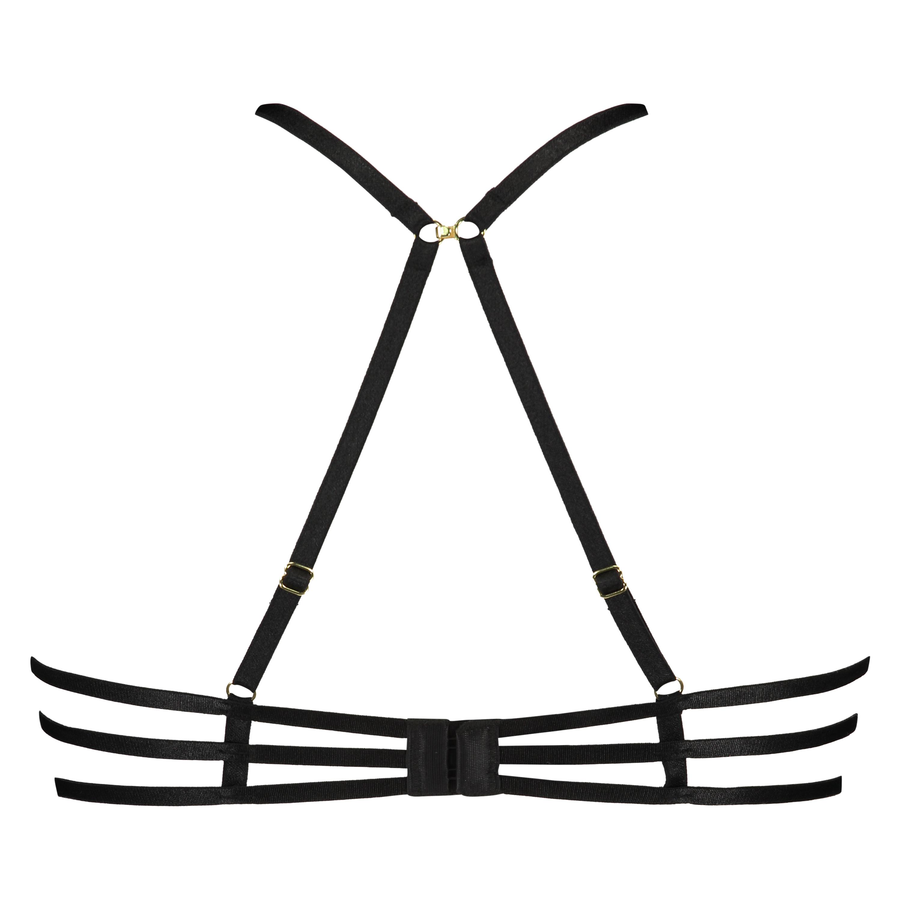 Icke-formpressad bygel-bh Yuna, Svart, main