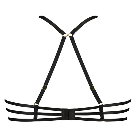 Icke-formpressad bygel-bh Yuna, Svart