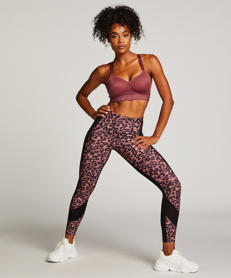 HKMX Oh My Squat sportleggings med h&ouml;g midja, Rosa