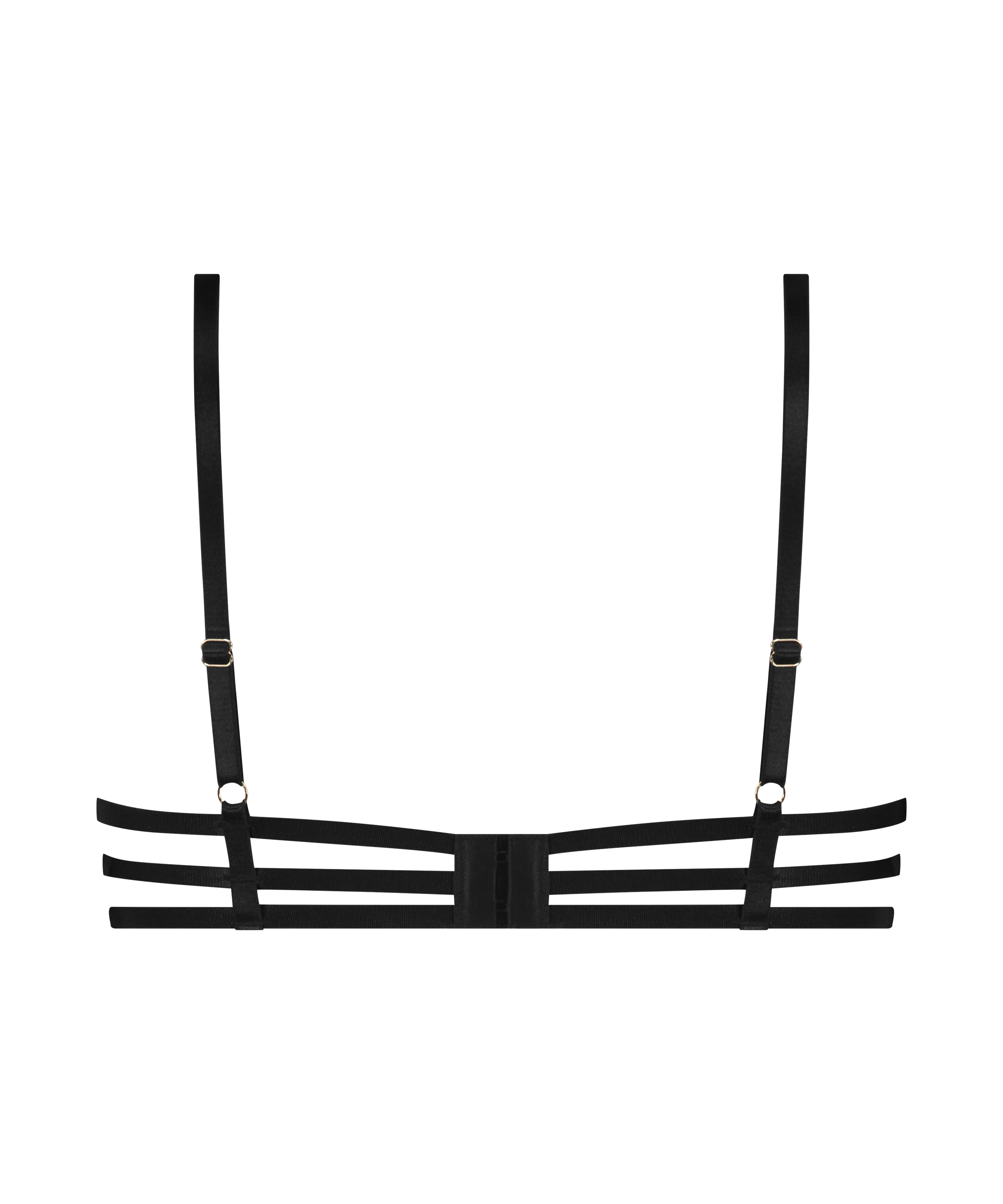 Icke formpressad bygel-bh Felicia, Svart, main