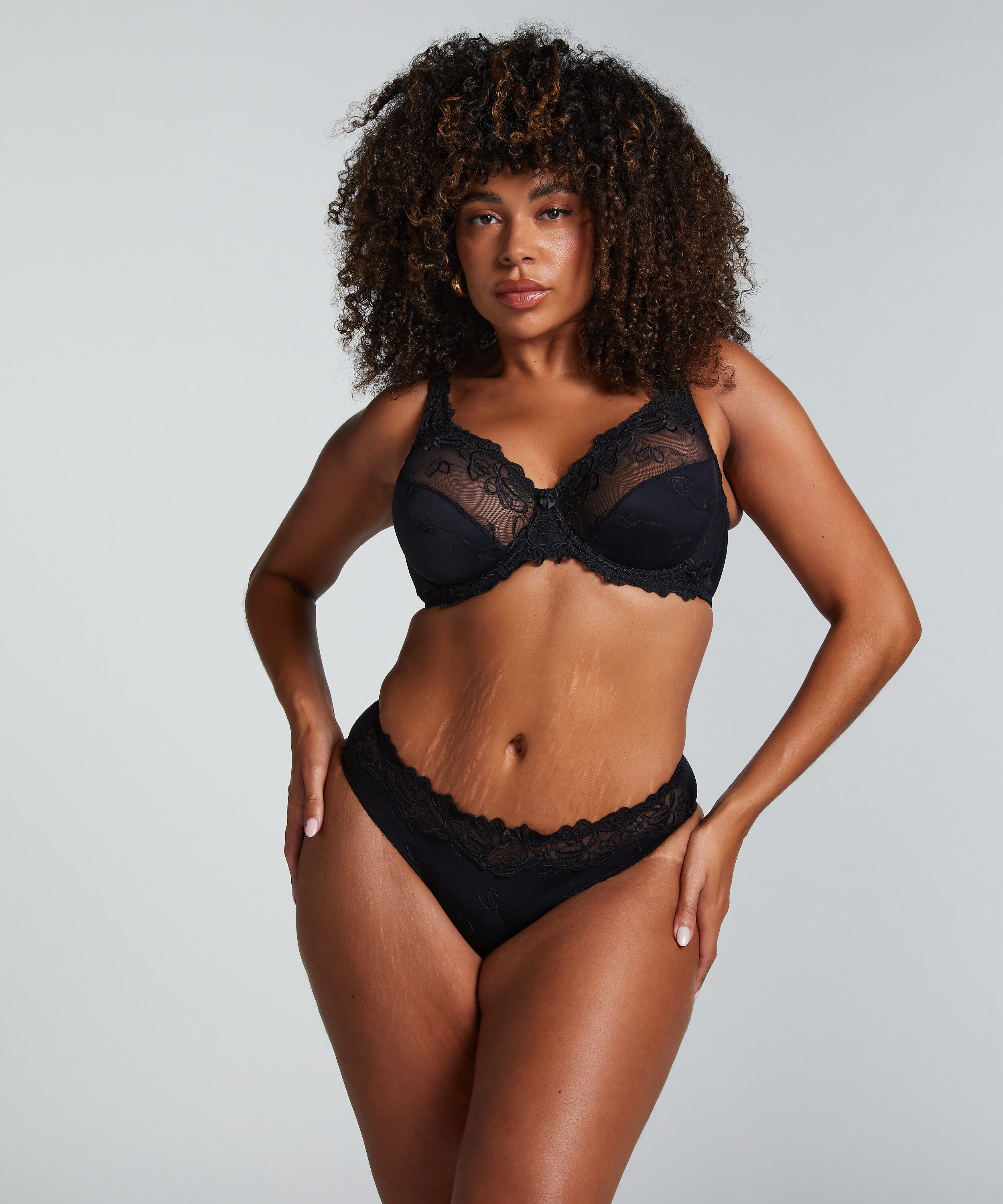 Boxerstringtrosa Diva, Svart