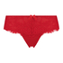 Teddy brazilian-shorts, röd