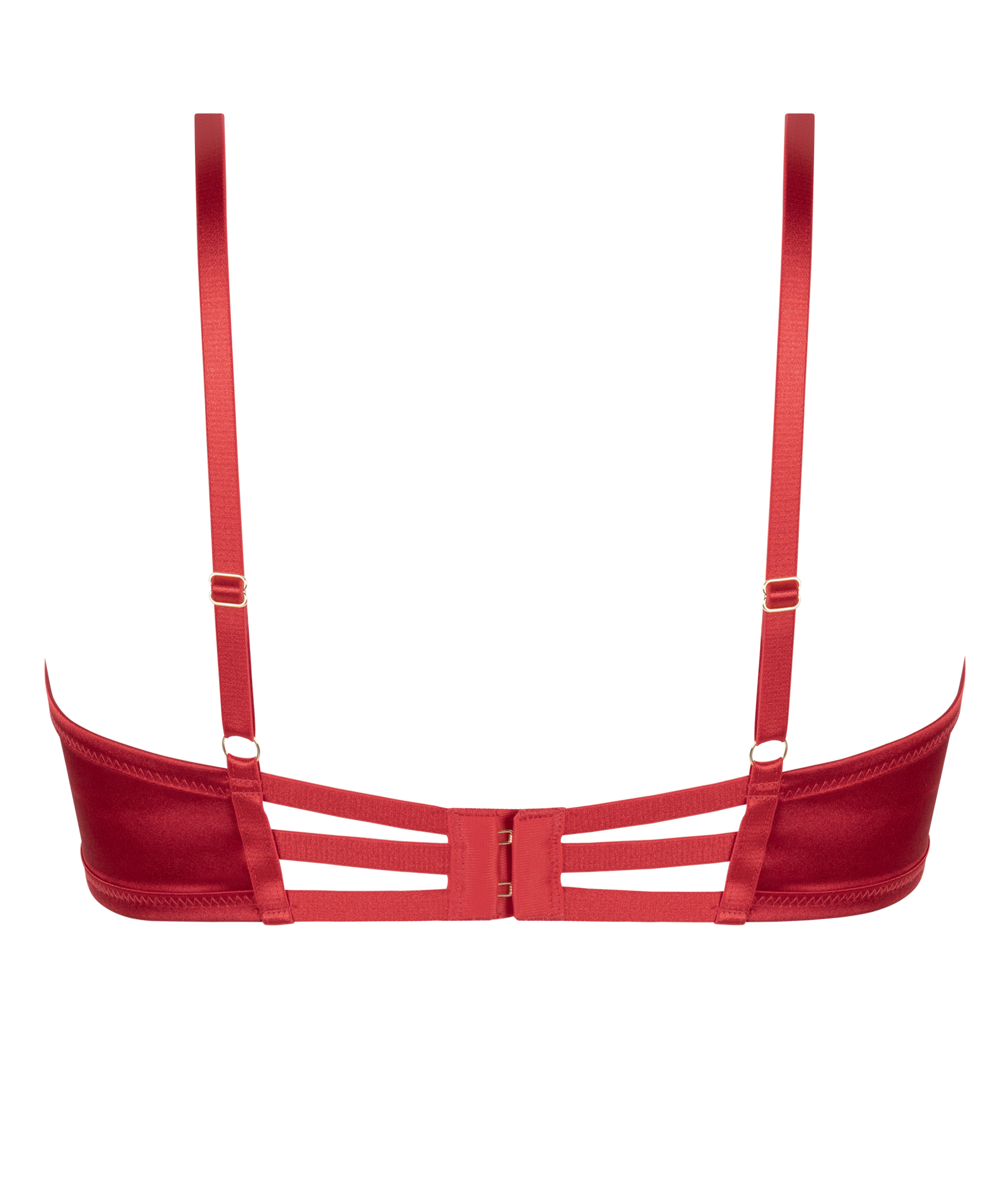 Vienna icke-formpressad bygel-bh, Röd, main