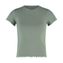 Kortärmad bomullsskjorta, Grön