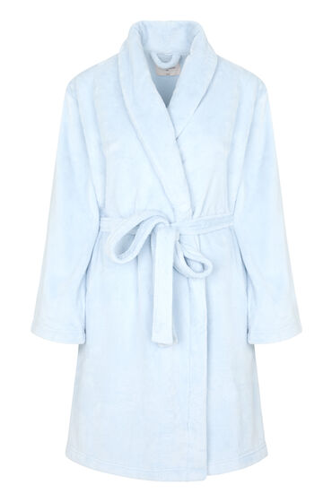 Hunkemöller Morgonrock i fluffig fleece dam – bild 3