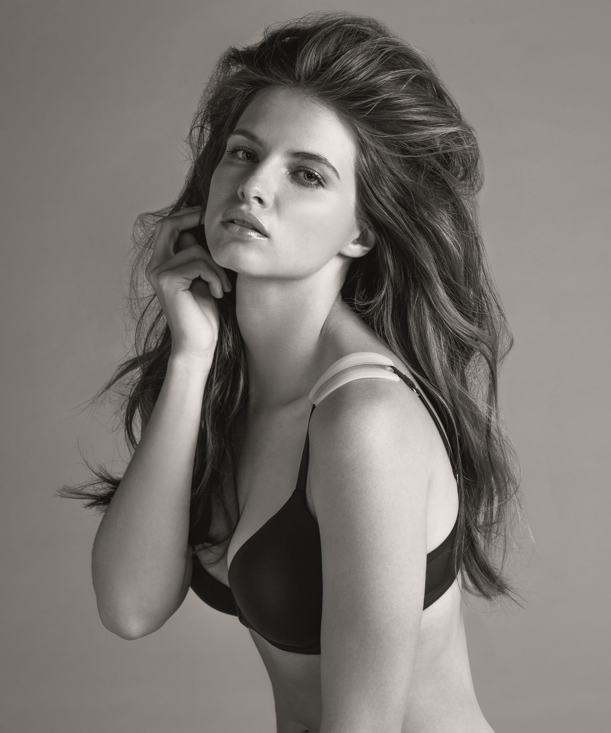 Bekv&auml;m Silikon BH-band, Vit