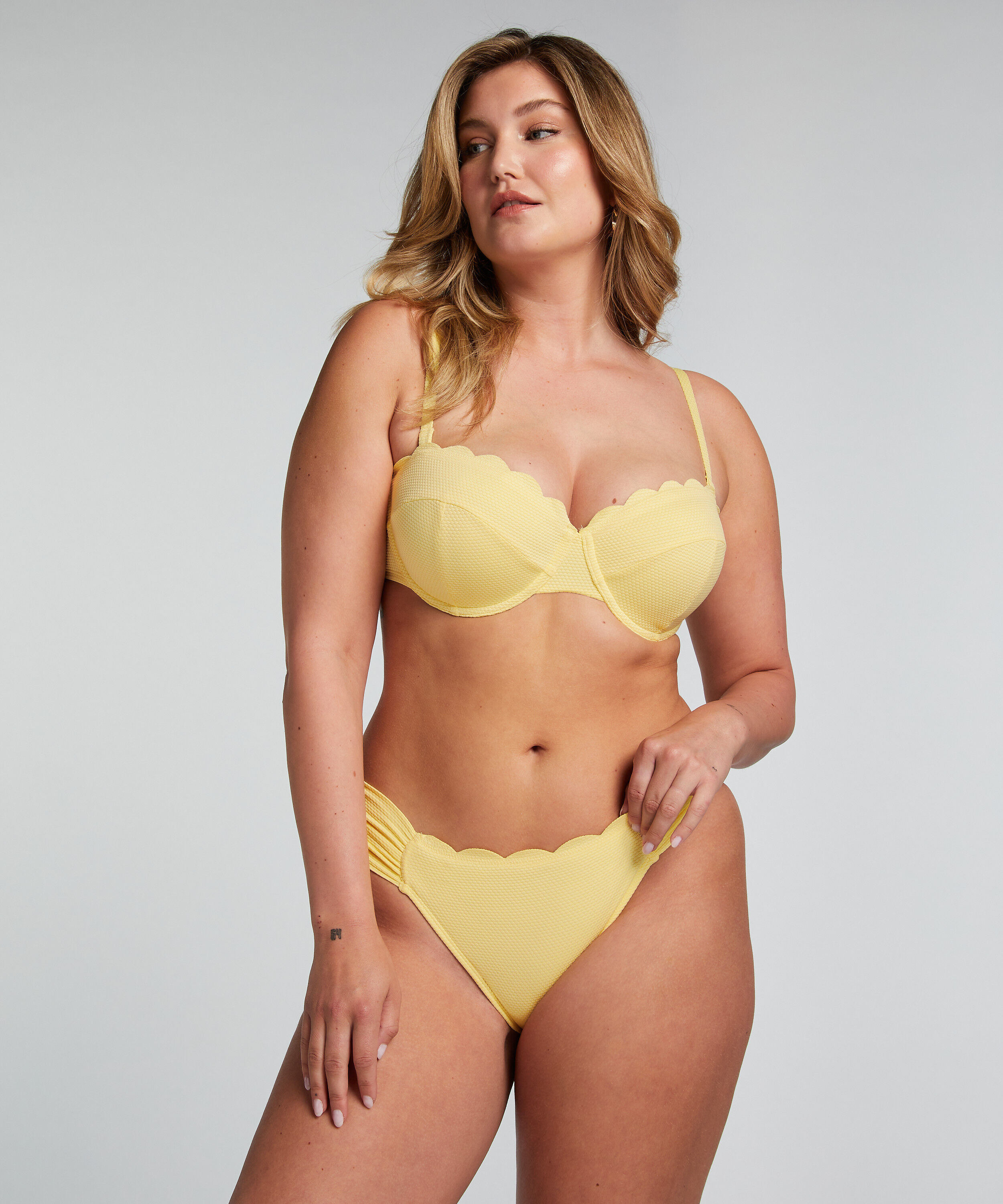 Rio Bikiniunderdel Scallop, Gul