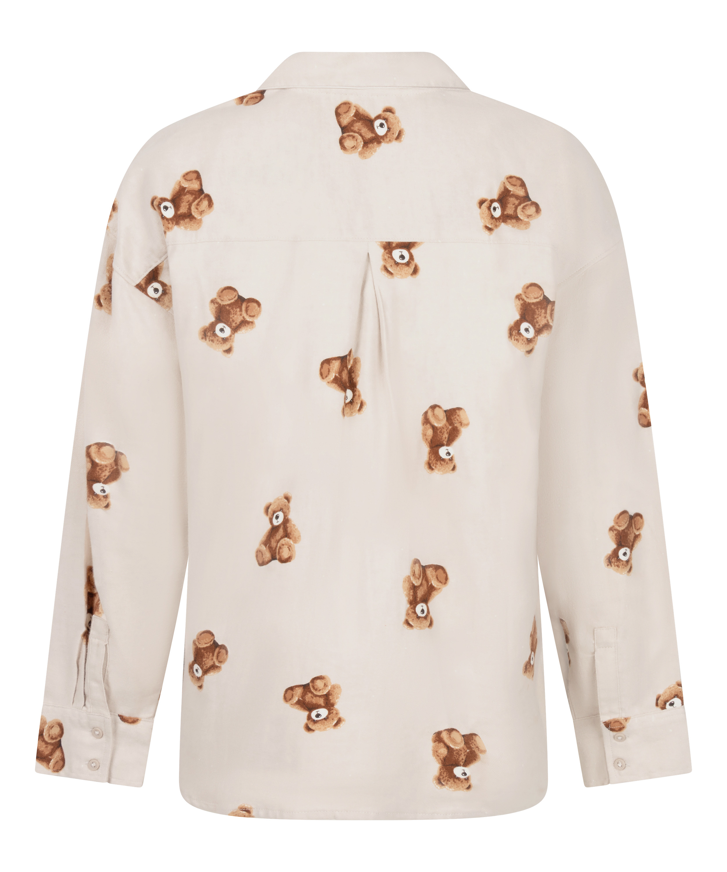 Jacka i flanelltwill Bear, Beige, main