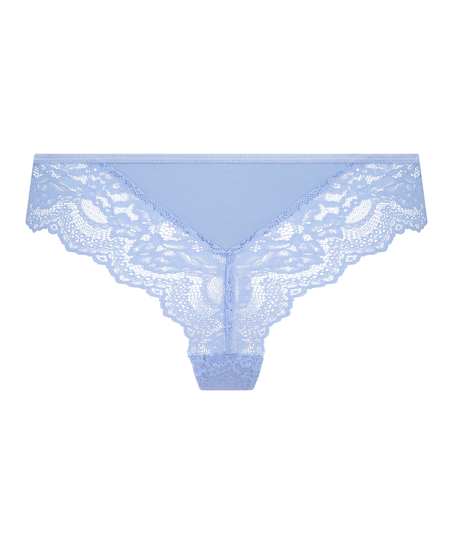 Högt skuren brazilian-trosa Dora, blå