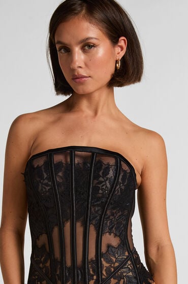 Hunkemöller Korsett Chalice Svart