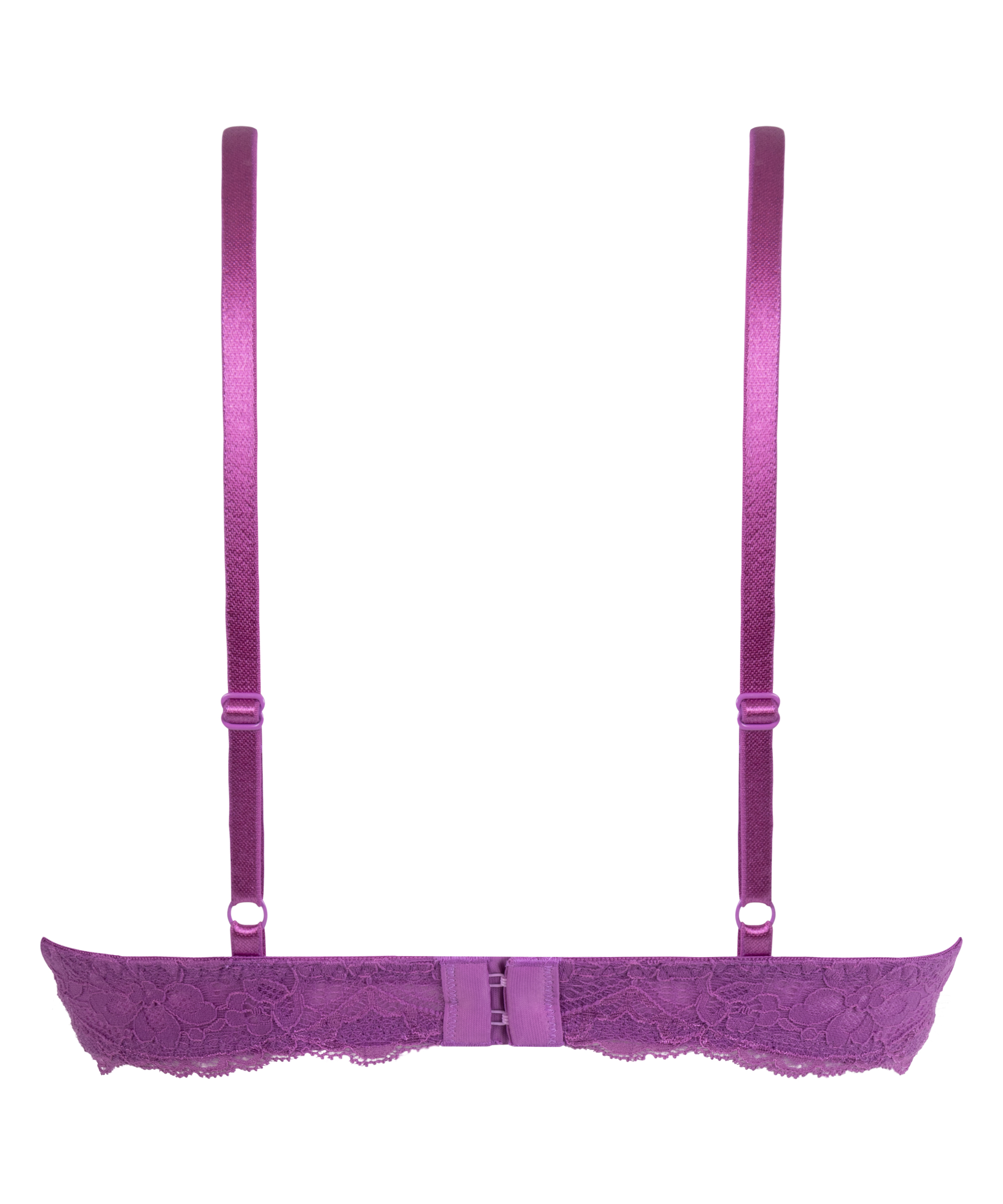 Formpressad push-up-bh med bygel Marine, Rosa, main