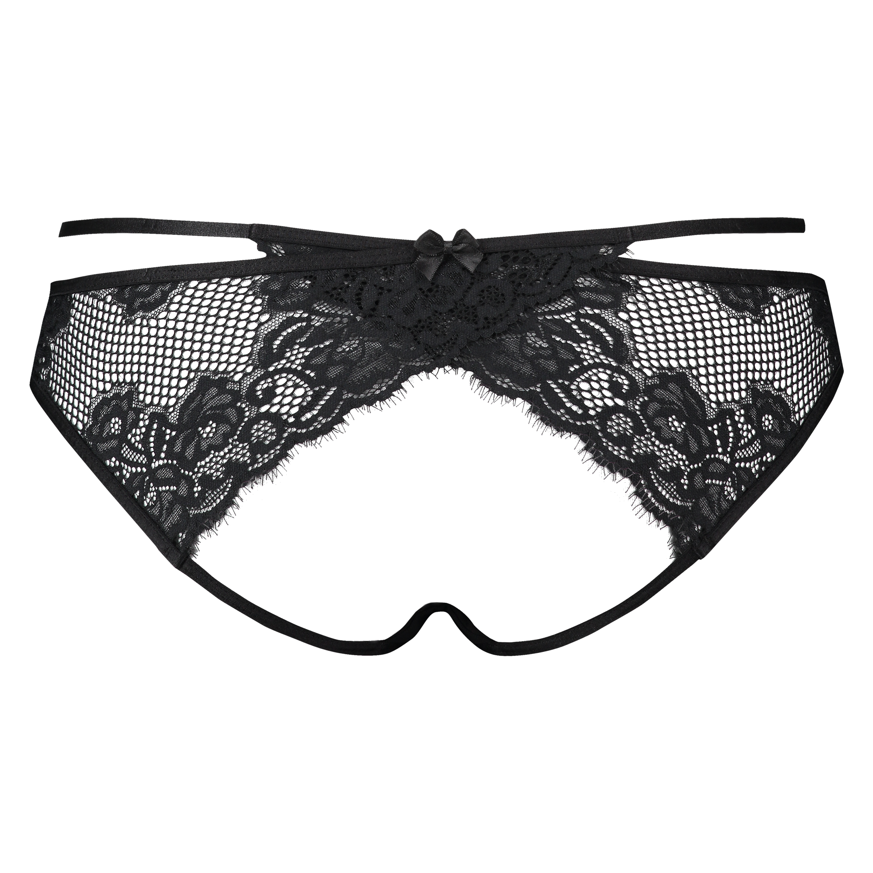 Brazilian-trosa Open Back Jenny, Svart, main