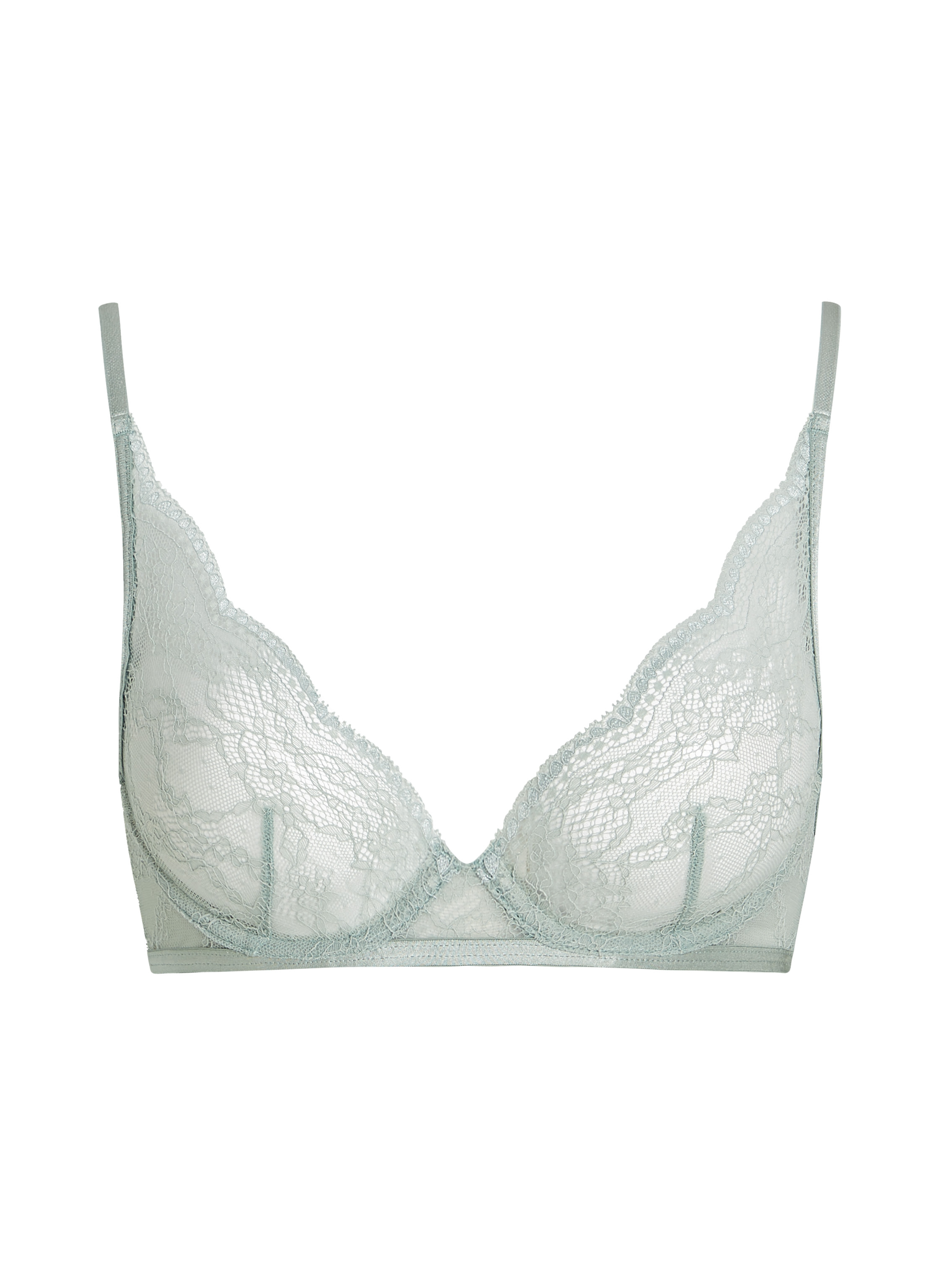 Icke formpressad bygel-bh Isabelle, Gr&ouml;n, main