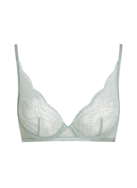 Icke formpressad bygel-bh Isabelle, Gr&ouml;n