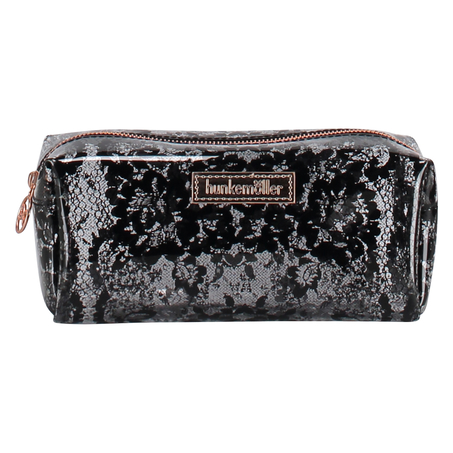 Sminkv&auml;ska Stripe Plastic, Rosa