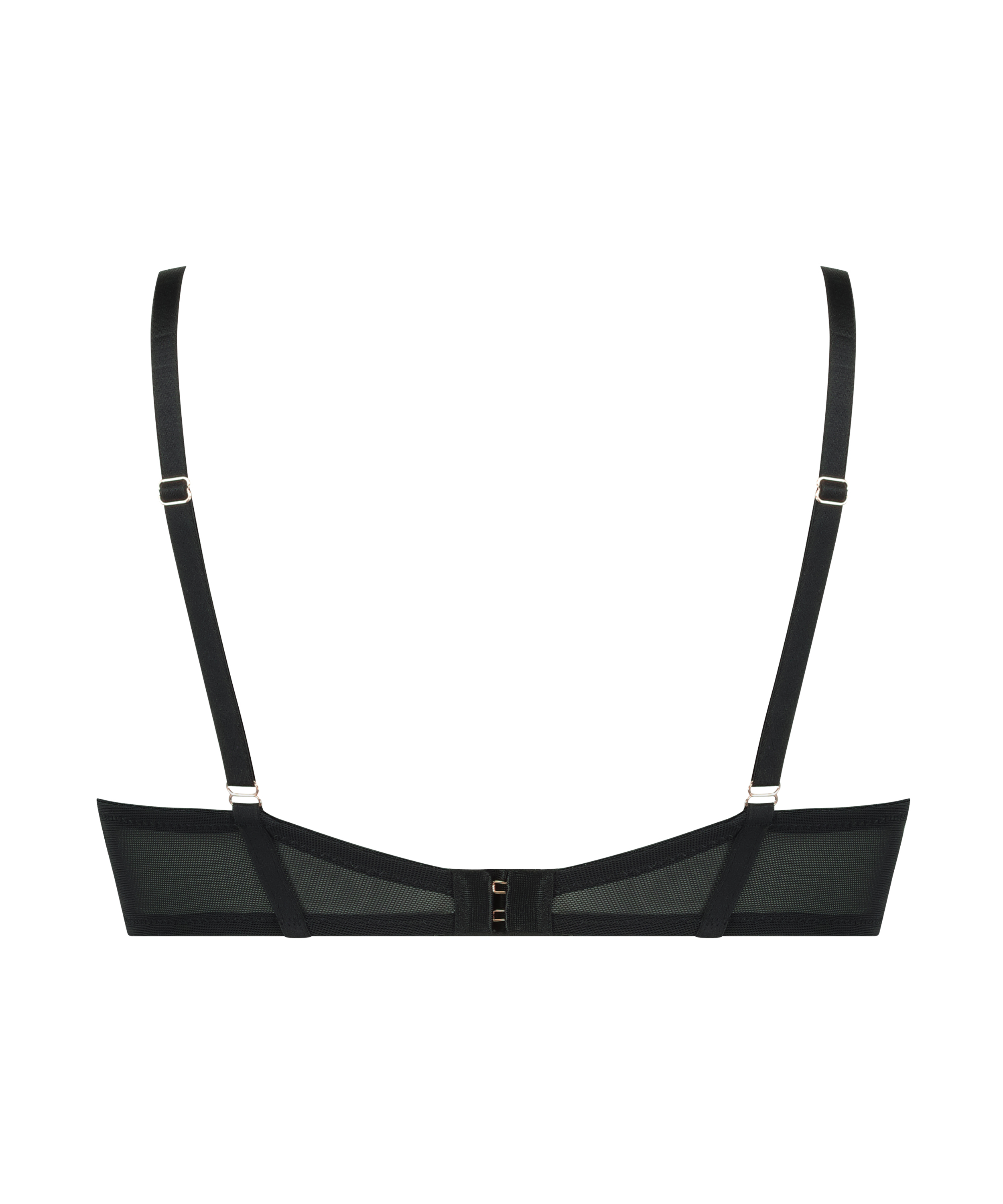 Helena icke-vadderad bygel-bh, Svart, main