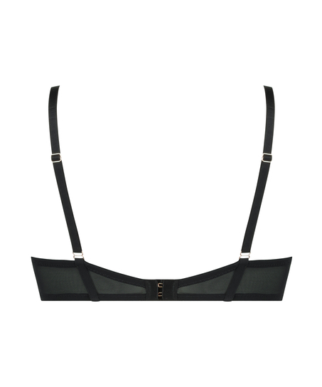 Helena icke-vadderad bygel-bh, Svart