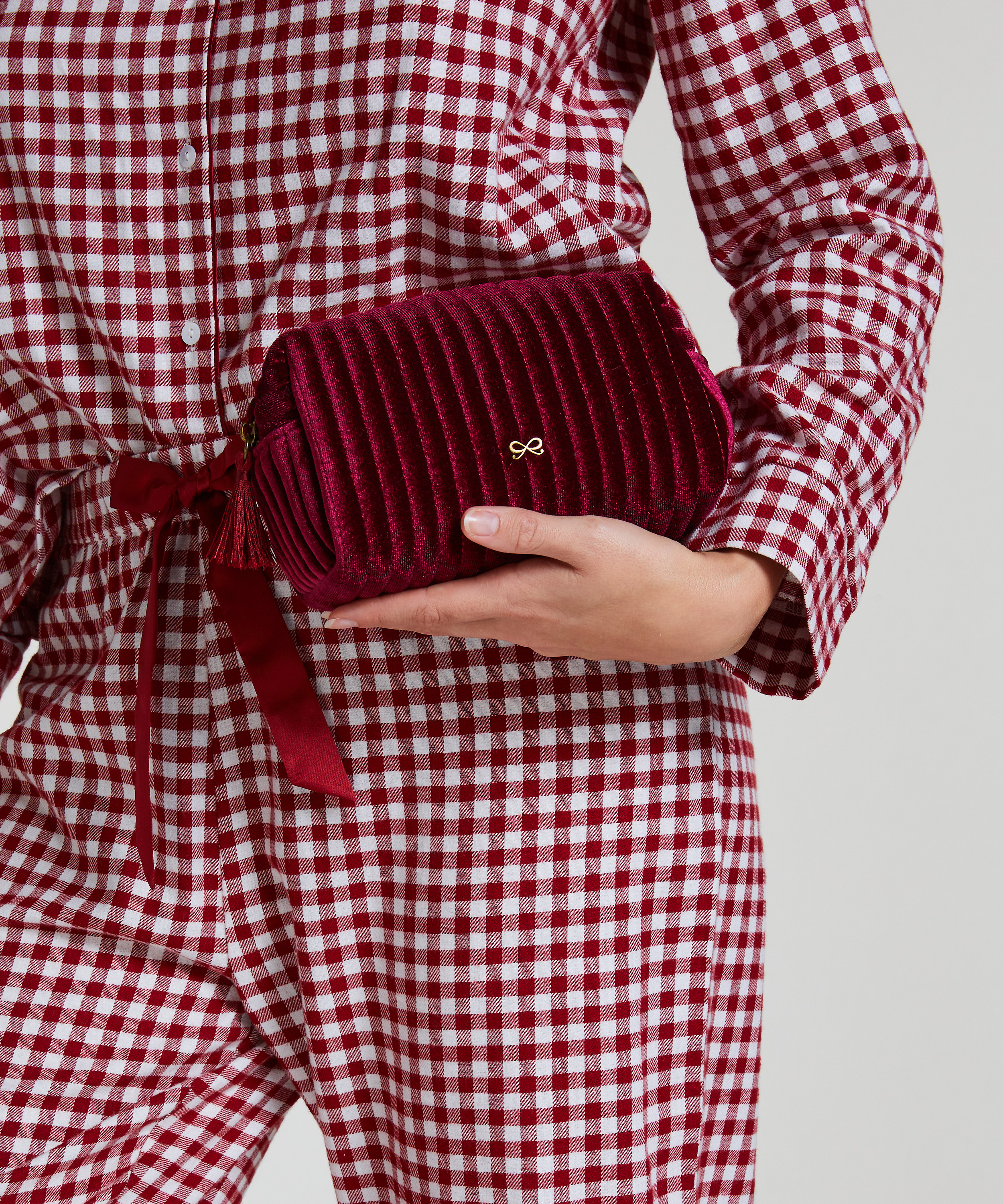 Sminkväska, Röd, main