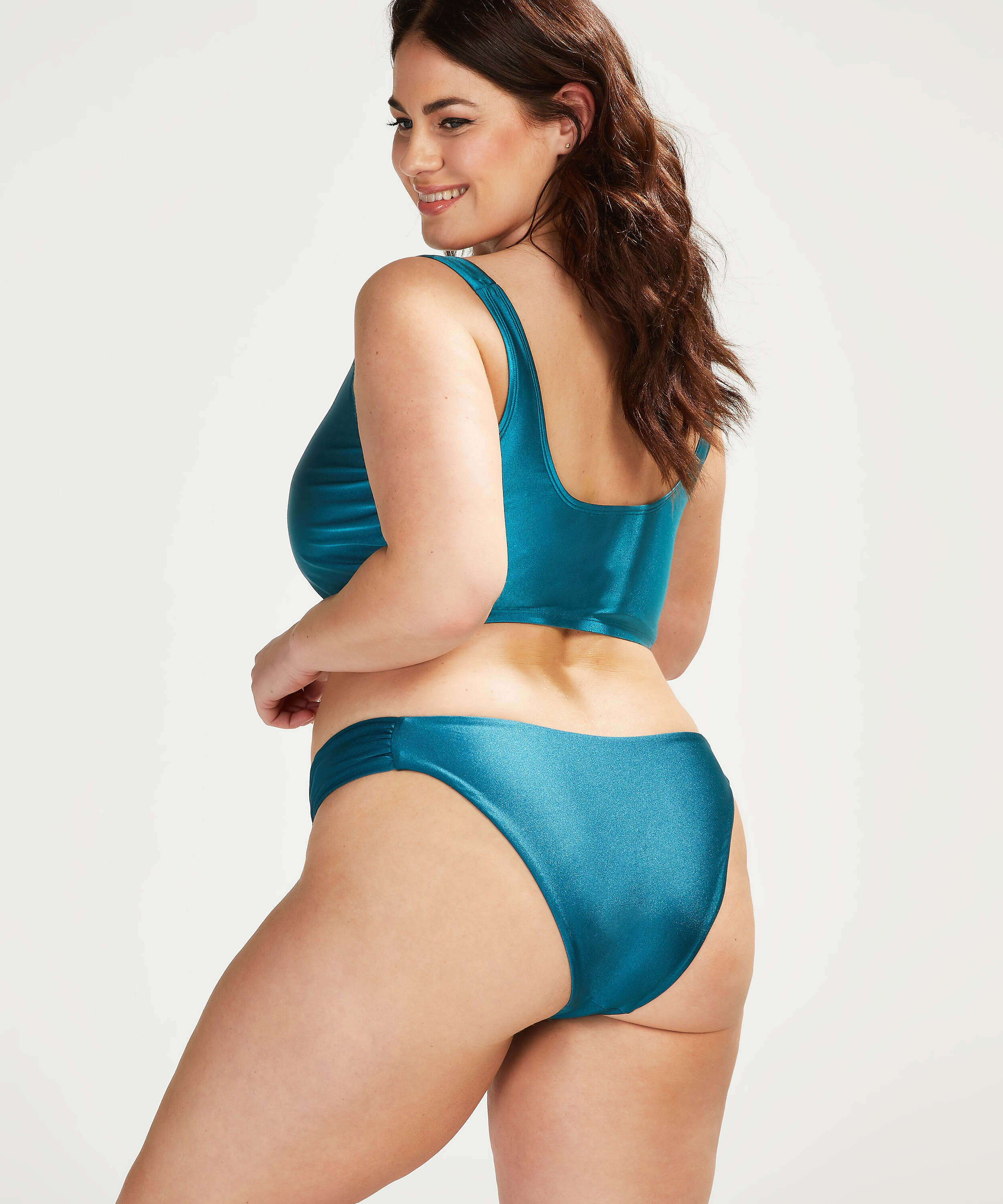 Brokopondo bikini-nederdel med h&ouml;ga ben I AM Danielle, Gr&aring;, main